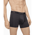 thumbnail image 3 of Men's Calvin Klein 3-Pack Microfiber Stretch Boxer Briefs Color: Black Size: S, 3 of 4