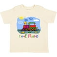 thumbnail image 3 of Inktastic I Love Trains Boys or Girls Toddler T-Shirt, 3 of 5