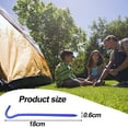 thumbnail image 3 of Estacas para tienda de campaña, estacas ligeras de aluminio para acampada y jardín, 10 Uds., 3 of 5