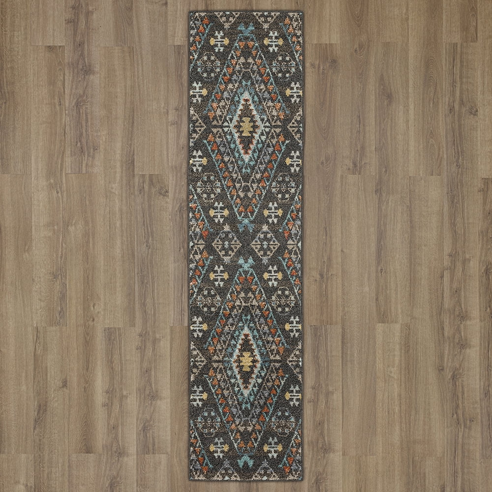 Mohawk Home Grimes Indoor Geometric Runner Rug, Multi, 1'11" x 8'