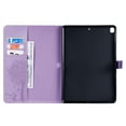 thumbnail image 3 of Dteck Case For Apple iPad 9th Generation 10.2 inch 2021,iPad 8th/7th Gen 10.2" Magnetic Leather Card Holder Wallet Smart Case Tree Patterned Stand Automatic wake/sleep Cover,Purple, 3 of 6