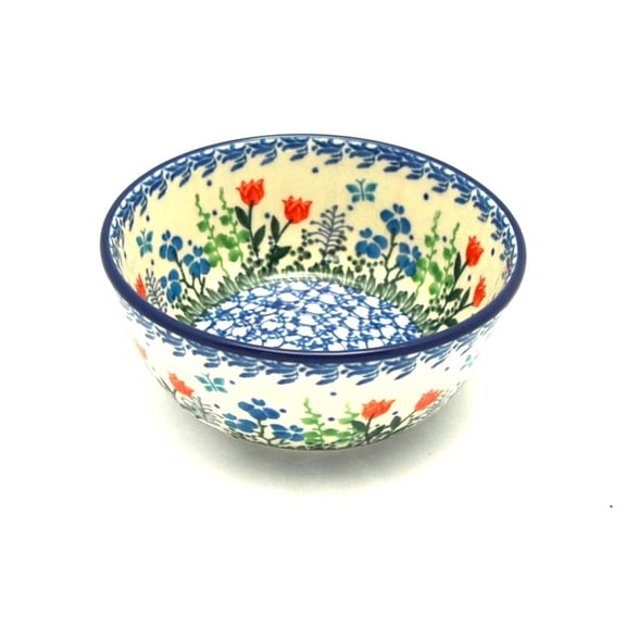 Polish Pottery Bowl - Ice Cream/Dessert - Tulip Horizon