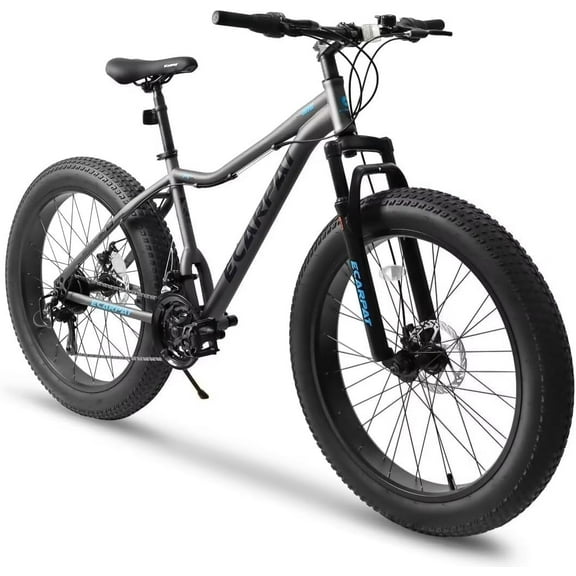 26 Inch Mountain Bike, 21-Speed, Dual Front Suspension, Disc Brakes