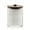 E, variant on EARKITY Clear Plastic Bathroom Canister Set 10Oz Cotton Ball Swab Pad Floss Dispenser Organizer Storage Jars,Home Decor Collection