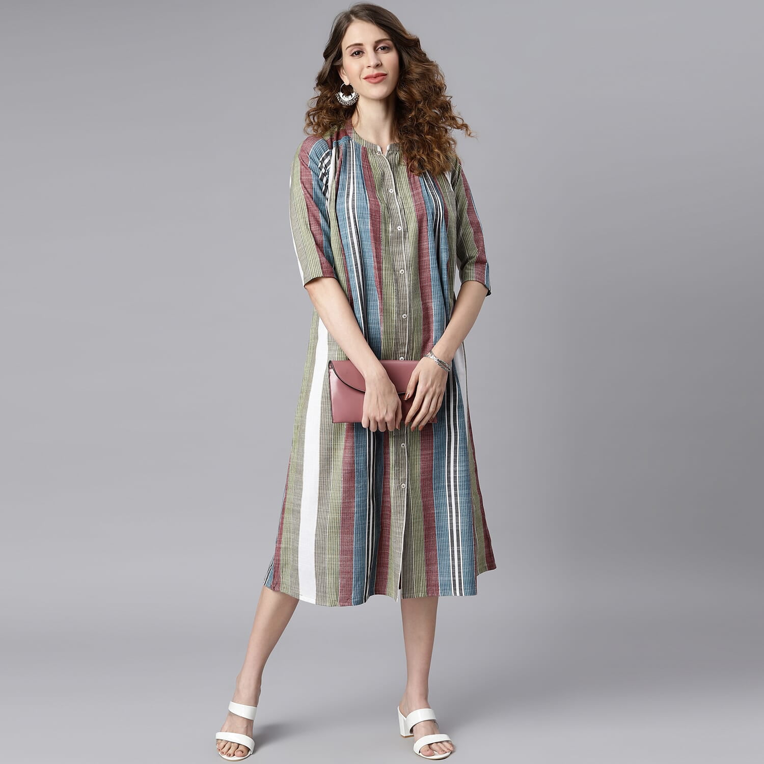 Janasya Indian Women's Multicolor 