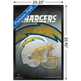thumbnail image 3 of NFL Los Angeles Chargers - Helmet 19 Wall Poster, 22.375" x 34", Framed, 3 of 3