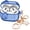 Blue, variant on Suitable for Apple AirPods 4th Generation 2024 Flower Carving Case with Keychain