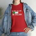 thumbnail image 7 of I'm Not Yelling I'm Italian Shirt, Christmas Gift, Birthday Gift - ID: 1097, 7 of 7