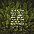 thumbnail image 2 of ArtsyQuotes 15x15 Gold Ornate Wood Framed with Double Matting Museum Art Print Titled - Leonardo Dicapro Quote: Be Happy, 2 of 4