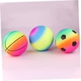 thumbnail image 4 of QUMIIRITY Bouncing Balls for Toddlers 3Pcs Playground Sports Balls Color PVC 8.25In, 4 of 8