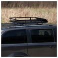 thumbnail image 4 of Elevate Outdoor Steel Cargo Roof Basket with Wind Fairing, 42" x 36" Storage Space, Black, 4 of 5
