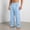 Light Blue, variant on WIZUTIZ Men's Dress Pants Summer Casual Suit Trouser Lightweight Retro Business Suit Pants Long for Men