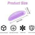 thumbnail image 2 of 3 Pcs Presse-Tube pour Dentifrice, Distributeur de Presse-Dentifrice, Pinces en Plastique pour Dentifrice à Presser en Tube, 2 of 5