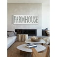 thumbnail image 3 of Marmont Hill Vintage Farmhouse White Wood Wall Art, 10" x 30", 3 of 5