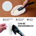 thumbnail image 5 of Mistayd 3 Pcs Small Hand Rubber Broom and Dustpan Set,Mini Dustpan and Brush Set with Soft Dust Brush,dust Pans with Brush for Sofa,Floor,Car, Desk, Keyboard…, 5 of 5