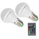 thumbnail image 1 of Bombilla de colores cambiantes, 2 piezas E27 3 W RGB RGB bombilla lámpara bombilla luz innovación moderna, 1 of 12