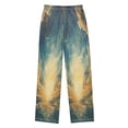 thumbnail image 2 of Boy's Pajama Pants Boys' Long Sleep Pants Children's Pajama Pants Loose Fitting Pajama Pants are Convenient to Put on and Take off S Super Beautiful Cloud, 2 of 9