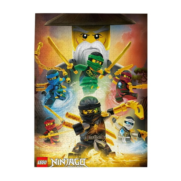 500 Pieces Puzzles Ninjago Wooden Puzzle Large Puzzle Game Artwork Family Decorations Unique Puzzle Gift