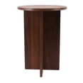 thumbnail image 4 of Petite Table Ronde, Petite Table d'Appoint Ronde en Bois Massif Petite Table Ronde Petite Table Ronde en Bois Créée avec Maîtrise, 4 of 12
