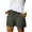 Green, variant on Womens Casual Shorts Plus Size Comfy Drawstring Elastic Waist Pocket Loose Pants Girls Bottoms Shorts