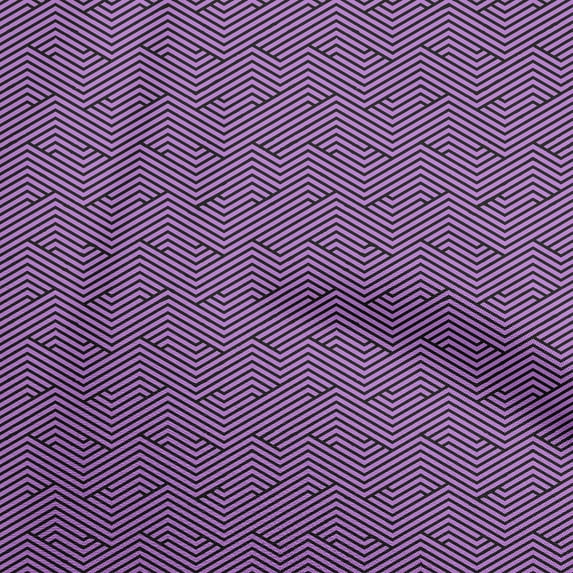 oneOone Cotton Cambric Purple Fabric Moire Diy Clothing Quilting Fabric Print Fabric By Yard 56 Inch Wide