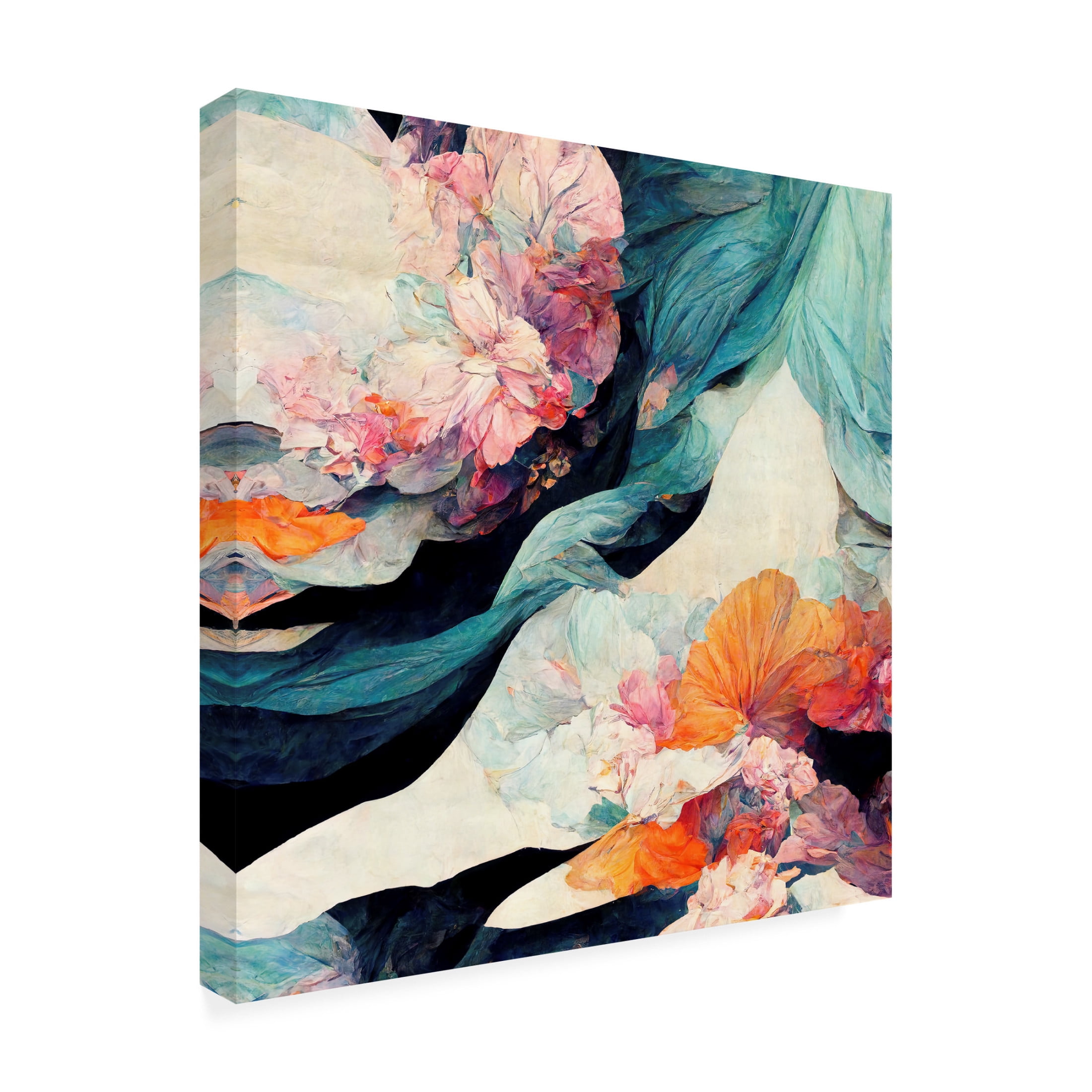 Canvas Wall Art - Sasha 'K Dreams IV' Wall Art for Living Room, Bedroom, or Office Décor by Trademark Fine Art - 18 x 18 Inches