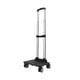 thumbnail image 4 of Carrito de equipaje plegable con ruedas para senderismo, viajes y uso en la oficina. cuatro ruedas, 4 of 9