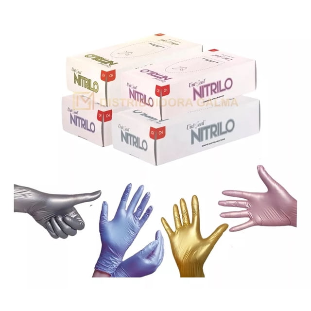 Guante De Nitrilo Metálico Uniseal