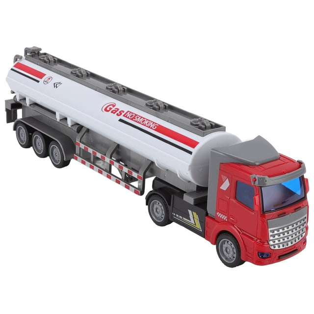 Semirremolque RC Escala 1/48 Petrolero Semimontado con retroceso Modelo de Camión con retroceso Duradero Juguetes para Vehículos de Construcción Adecuados ANGGREK Otros