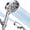 Silver, variant on ATUPEN Shower Head with Handheld, High Pressure 10 Modes Handheld Showerhead with 59" Stainless Steel Hose Adjustable Holder
