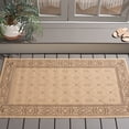 thumbnail image 2 of Safavieh Courtyard Derek Oriental Indoor/Outdoor Area Rug, Natural/Brown, 2'7" x 5', 2 of 10