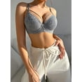 thumbnail image 3 of Women's Lace Underwire Bra With Underwire Lingerie, 3 of 5