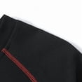 thumbnail image 6 of Men's Shirt and Shorts Set 2 Piece Fashion Summer Tracksuits Cotton Oversized T-Shirts Drawstring Shorts Outfits Big and Tall Size M-5XL Black, 6 of 8