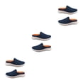 thumbnail image 3 of Qarigey 1 par de chanclas de estilo informal para mujer, zapatillas de verano de tacón plano transpirables de diseño Simple, sandalias para Type1 NO1, 3 of 6