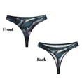 thumbnail image 3 of Balery Wave Chain Shark Tangas de Algodón para Mujer con Estampado – Ropa Interior Sexy, Transpirable, G-string-Large, 3 of 6
