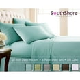 thumbnail image 3 of Comfortable 6-piece 21-inch Extra Deep Pocket Bed Sheet Set and Pillowcases by Southshore Fine Linens, 3 of 10