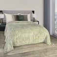 thumbnail image 2 of Cobertor Ligero Matrimonial Elefantito Ocaso Color Verde Premium Jacquard 3D, 2 of 7