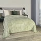 thumbnail image 2 of Cobertor Ligero Matrimonial Elefantito Ocaso Color Verde Premium Jacquard 3D, 2 of 7