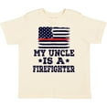 thumbnail image 3 of Inktastic Firefighter Uncle Fireman Nephew Boys or Girls Toddler T-Shirt, 3 of 5