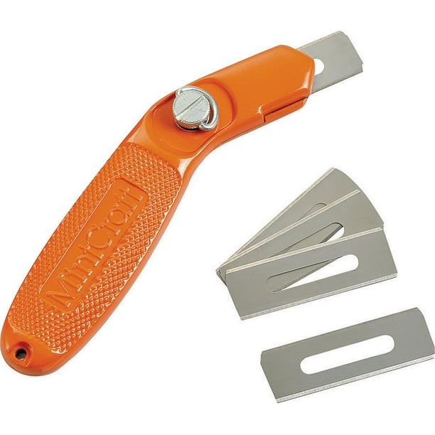 Mintcraft 0504555 Carpet Knives, Metal Handle, 5 Blades