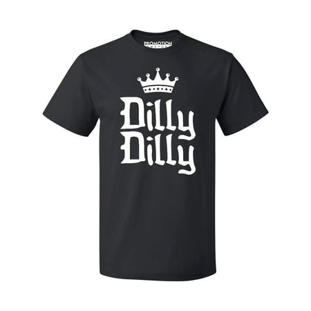 - Dilly Dilly Funny Beer Commercial Viral Men's T-shirt, M, Black