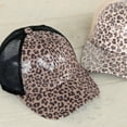 thumbnail image 2 of CC Sequin Leopard Baseball Cap, 2 of 3
