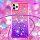 thumbnail image 4 of Funda para iPhone 11 PRO Brillantina Líquida Divertida Reluciente y con Cristales en Movimiento Cuerpo Cruzado con Cordón Ajustable, 4 of 5