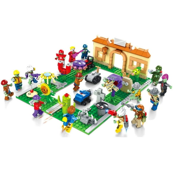 Figuras de acción PVZ de Toy JHESAO Plants and Zombies Assembly, 687 piezas