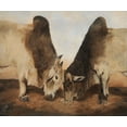 thumbnail image 2 of Winkler, Kathy 17x15 Black Ornate Wood Framed with Double Matting Museum Art Print Titled - Stand Off II, 2 of 4