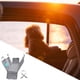 thumbnail image 3 of Funda impermeable para asiento de coche para perros Asiento trasero a prueba gris Zulema Cubierta de asiento de coche de perros, 3 of 8