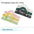thumbnail image 3 of 6 Pcs Phone Loop Finger Holder Silicone Phone Strap Grip Holder for Most Smartphones 6 Multi Colors, 3 of 6