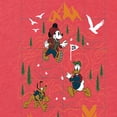 thumbnail image 3 of Mickey & Friends - Adventure Map - Women's Short Sleeve Graphic T-Shirt, 3 of 5