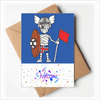 iceland viking soccer Welcome Back Greeting Cards Envelopes Blank