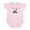 Petal Pink, variant on CafePress - Rather Be With Poppop Onesie - Baby Light Bodysuit, Size Newborn - 24 Months